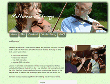 Tablet Screenshot of mcnamarastrings.com